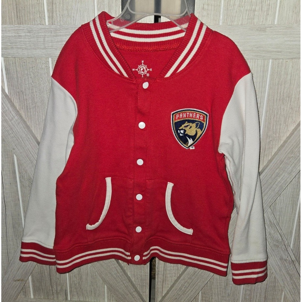 Creative Knitwear NHL  Baby Varsity Jacket - Florida Panthers Toddler 3T